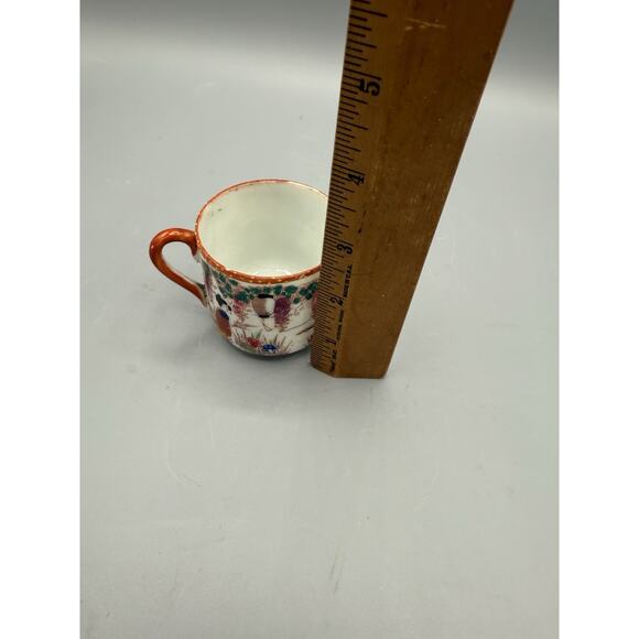 Vintage Porcelain Japanese Geisha Girl Tea Cup - Picture 5 of 5
